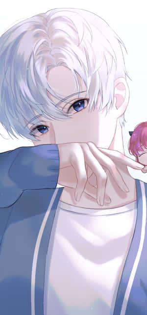 Cute Boy Anime — iPhone 18 Pro Max Wallpaper