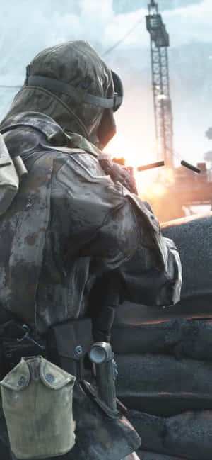 Hd Battlefield V Background — Galaxy A56 Wallpaper