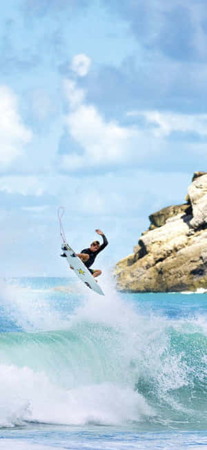 Surfing Iphone — iPhone 12 Pro Max Wallpaper