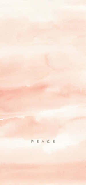 Peach Color Background — Pixel 4 Wallpaper