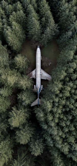 Plane Iphone — Galaxy A54 Wallpaper