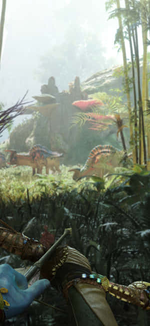 Avatar Pandora — iPhone 13 Wallpaper