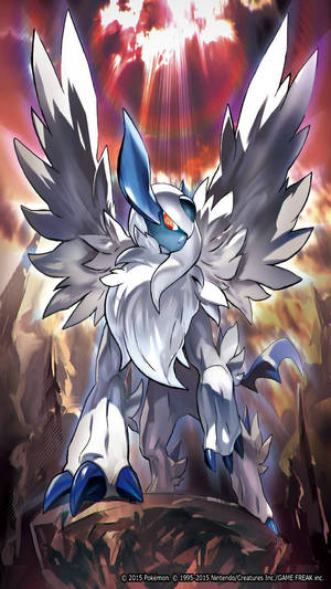 Absol na may Maringal na mga Pakpak — Pokemon Wallpaper