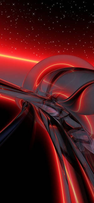 Abstract Digital Painting Red Iphone — Pixel 8 Wallpaper