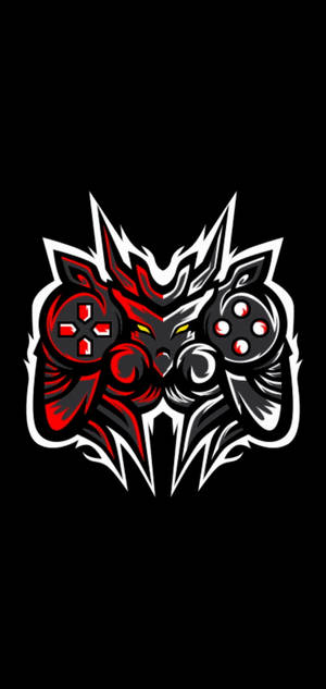 Abstract Gaming Controller Gaming Logo HD — Galaxy S25 Edge Wallpaper