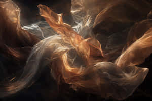 abstract, tela, sutla, satin, ginto, amber, tanso, likido, alon, ripples, ethereal, mystical, cinematic, madilim na background, marangya, elegante, malambot, tekstura, umaagos, galaw