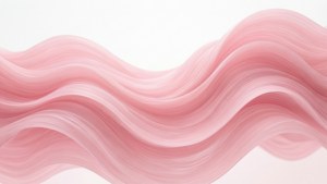 Mga tuluy-tuloy na mapusyaw na kulay rosas na alon na lumilikha ng modernong abstract na estetika.
