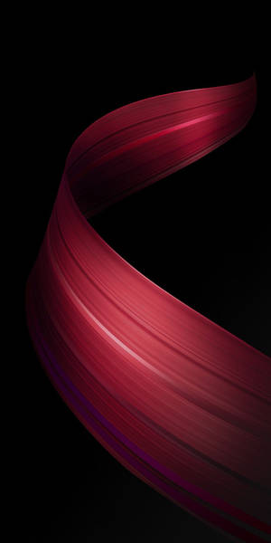Abstract Red Ribbon Oppo A5s