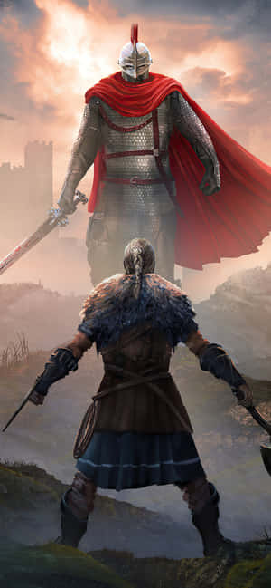 Iphone Xs Max Assassin's Creed Valhalla Background — iPhone 15 Plus Wallpaper