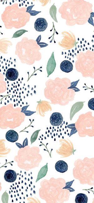 Cute Spring Phone — Galaxy A36 Wallpaper
