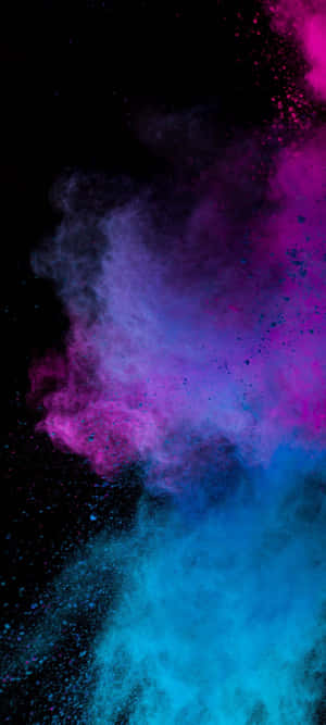 Colorful Smoke — iPhone 14 Pro Max Wallpaper