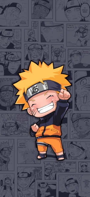 Naruto Chibi — Pixel 11 Pro Wallpaper