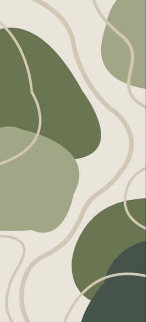 Olive Green Background — Honor Play 80 Pro Wallpaper