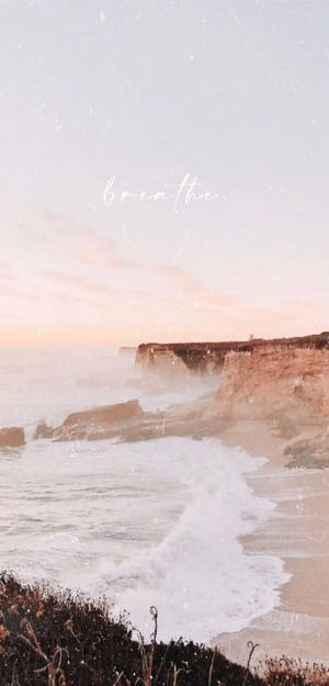 Aesthetic wallpaper ng beach para sa iPhone — iPhone aesthetic Wallpaper