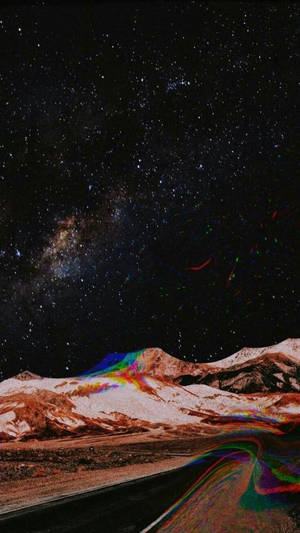 Aesthetic Starry Sky Para sa iPhone Wallpaper — iPhone aesthetic Wallpaper