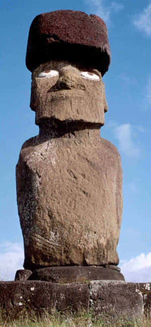 Ahu Ko Te Riku Complete Moai — Xiaomi 15 Wallpaper