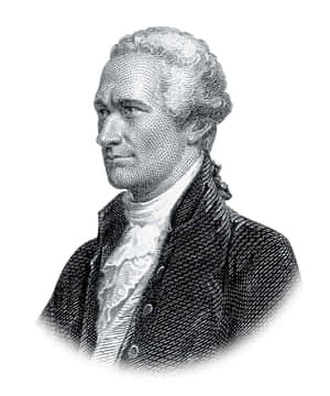 Mga Larawan ni Alexander Hamilton — Pixel Fold Wallpaper