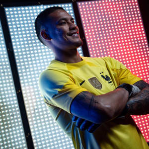 Alphonse Areola Naka-cross ang mga Braso — Football Wallpaper