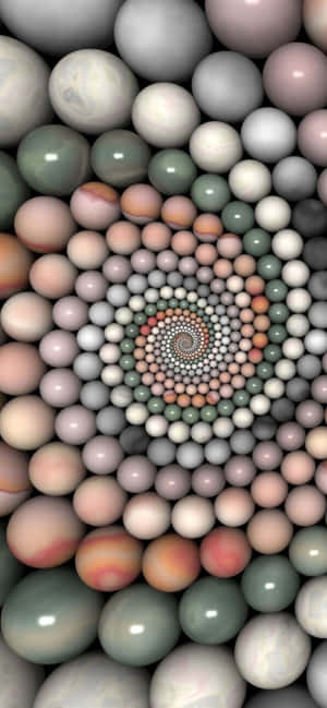 Spiral Background — iPhone X Wallpaper