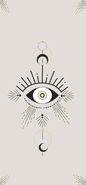 Evil Eye Iphone — iPhone 13 Mini Wallpaper