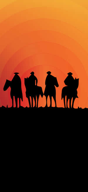 Western Cowboy Iphone — Pixel 8 Wallpaper