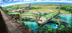 Background ng Tanawin ng Anime — Anime landscape Wallpaper