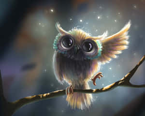 Cute Owl background