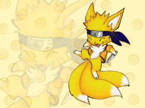 Ang Cute na Naruto Chibi Kyuubi