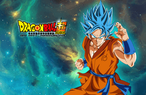 Ang Legendary Super Saiyan na si Goku, sa kanyang Super Saiyan Blue na anyo