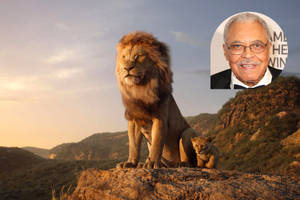 Ang Lion King James Earl Jones — Lion Wallpaper