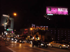 Ang wallpaper ng Sunset Boulevard