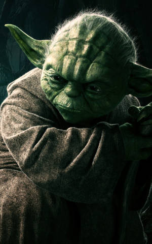 Galit na Yoda Star Wars Tablet — Lenovo Legion Y700 (Gen 5) Wallpaper