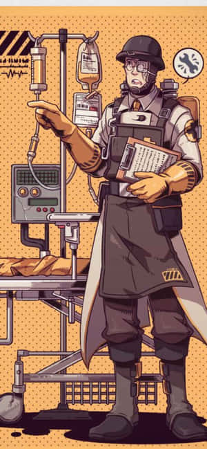 Iphone Xs Max Team Fortress 2 Background — iPhone 14 Plus Wallpaper