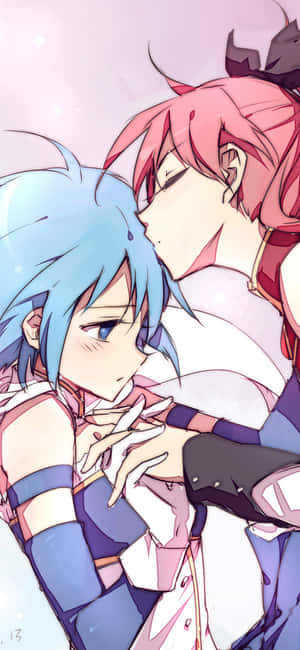 Anime Drawing background — Galaxy A56 Wallpaper
