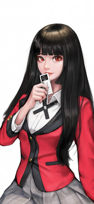 Anime girl Yumeko Jabami wallpaper