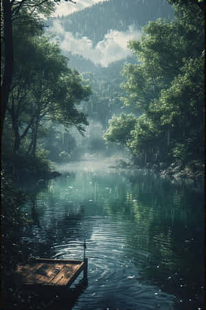 anime,lawa,ulan,kagubatan,lunti,ambon,bundok,piyer,kalmaan,malungkutin,kalikasan,tanawin,4K — iPhone 4 Wallpaper
