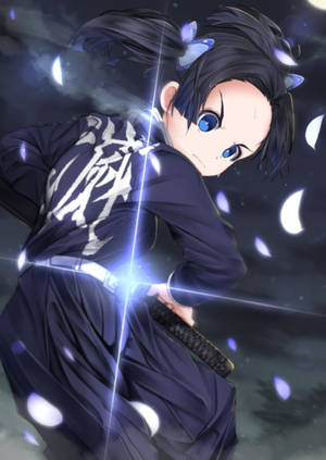 Aoi Kanzaki sword flare wallpaper — Kawaii Anime Wallpaper