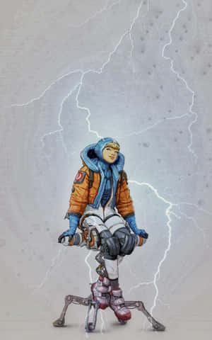 Apex Legends Wattson — Infinix Xpad 20 Wallpaper