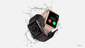 Apple Watch na may Talsik ng Tubig wallpaper