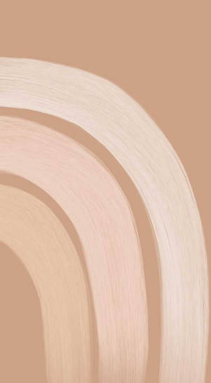 Light brown aesthetic arch wallpaper — Light brown aesthetic Wallpaper