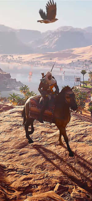 Iphone X Assassin's Creed Origins Background — iPhone 14 Wallpaper