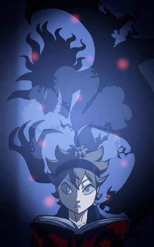 Liebe Black Clover animated Asta wallpaper — Galaxy Tab S9 FE Wallpaper