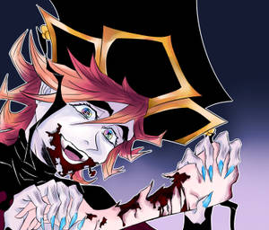 Astig na Demon Slayer na Sugatan — Astig na tagaslipaw ng demonyo Wallpaper