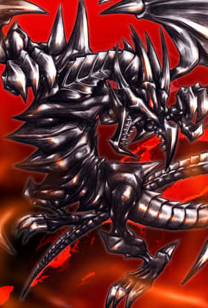 Kahanga-hangang pagpapakita ng kapangyarihan ng YuGiOh Dragons — Huawei Pura X Max Wallpaper