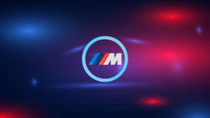 Asul at Pulang Ilaw na Logo ng BMW M — Bmw Wallpaper