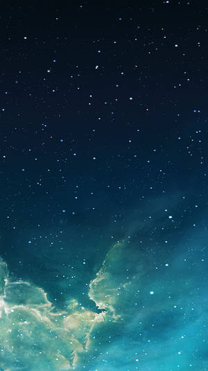 Asul-berde na Galaxy Phone — Galaxy phone Wallpaper