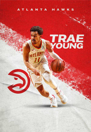 Atlanta Hawks Trae Young wallpaper. — OnePlus Pad Go 2 Wallpaper