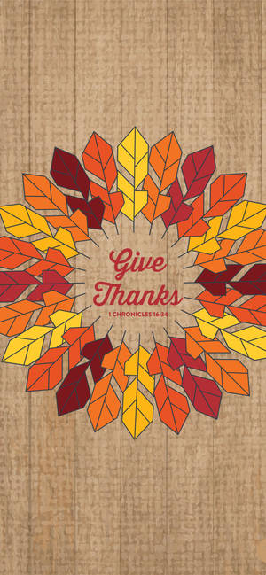 Autumn Leaves On Thanksgiving iPhone Image — S24 Ultra Wallpaper