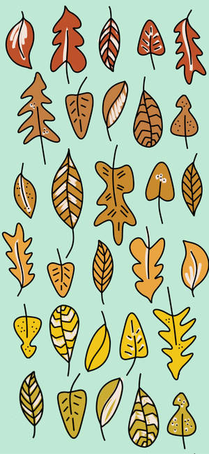 Cute Fall Phone — Galaxy A36 Wallpaper