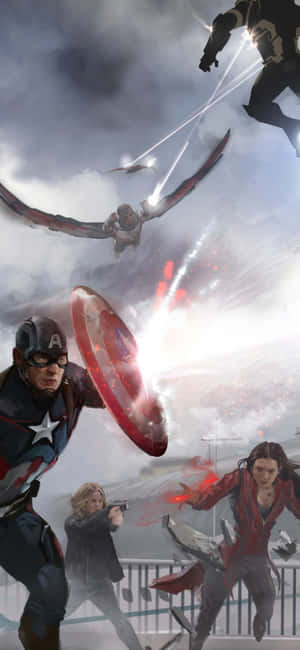 Captain America Movie — iPhone 17 Pro Wallpaper